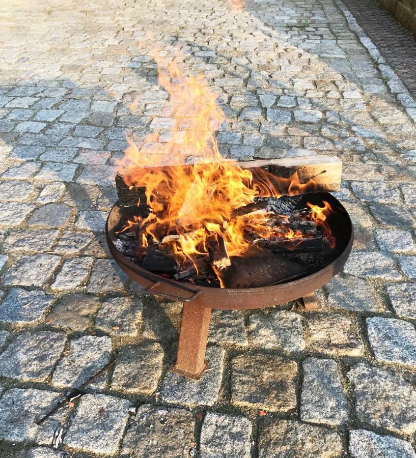 Fewo GERICHTSSTUBE im Rittergut bei Dresden für 2 Erw und 4 Kids Wachau Exterior foto